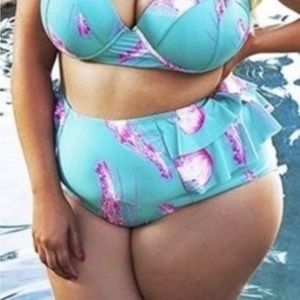 Jelly fish print swim suits for all gabbi fresh bottoms only